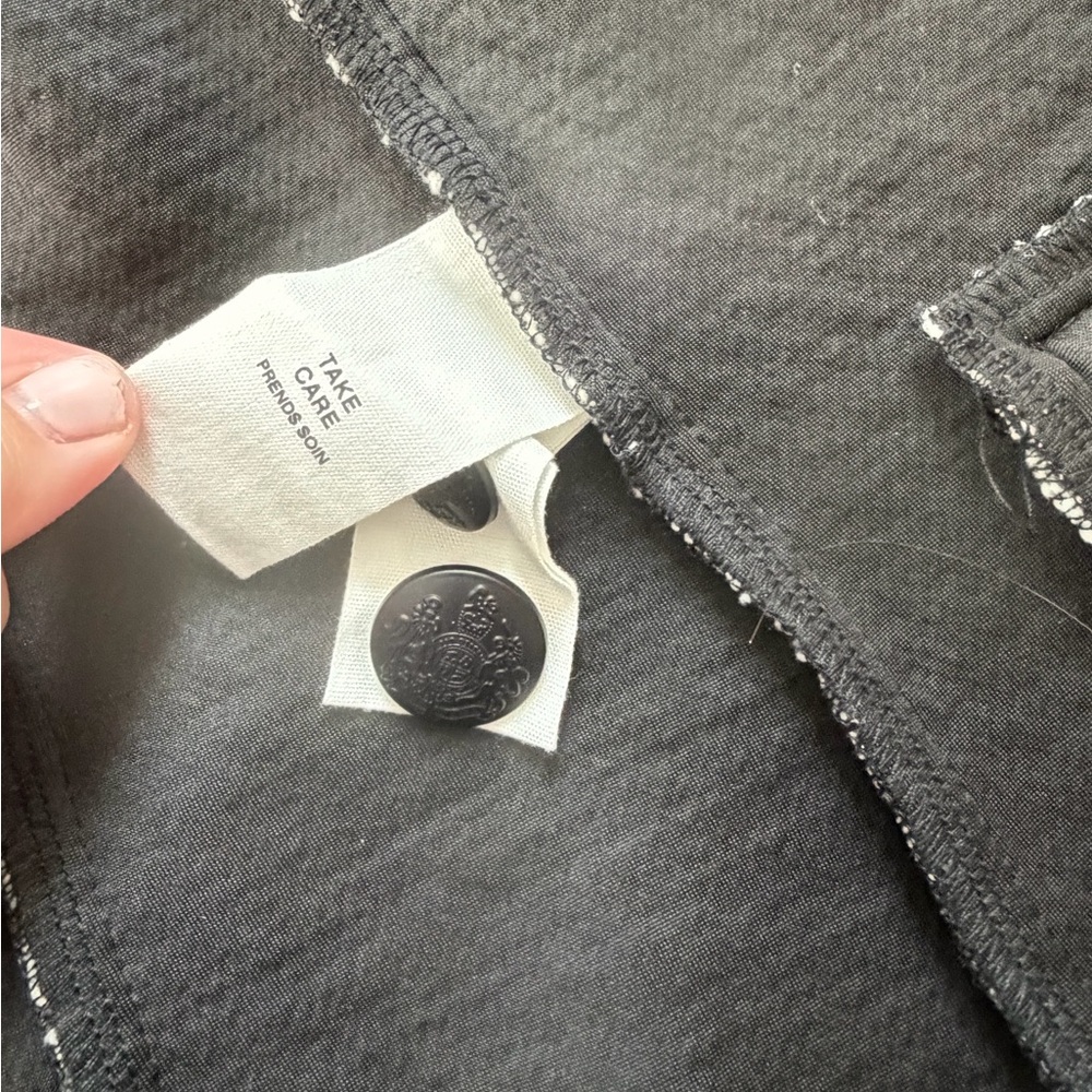 Avec Les Filles Black & White Tweed Jacket Blazer - Picture 10 of 11